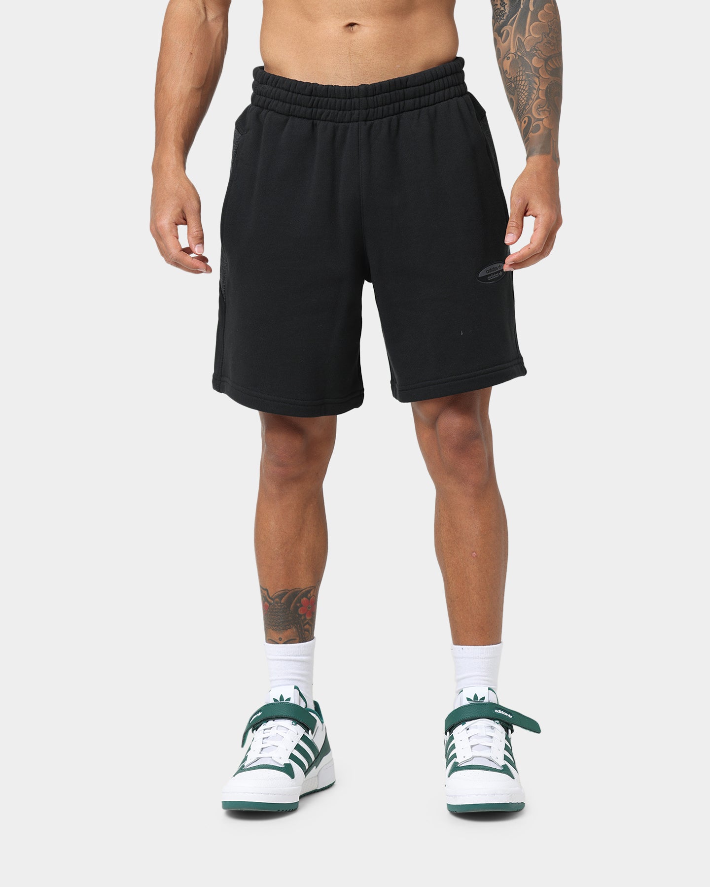 Adidas R.Y.V. Essential Shorts for Men - Black Athletic Running Shorts with Comfort Fit - Perfect for Gym, Workout & Casual Wear