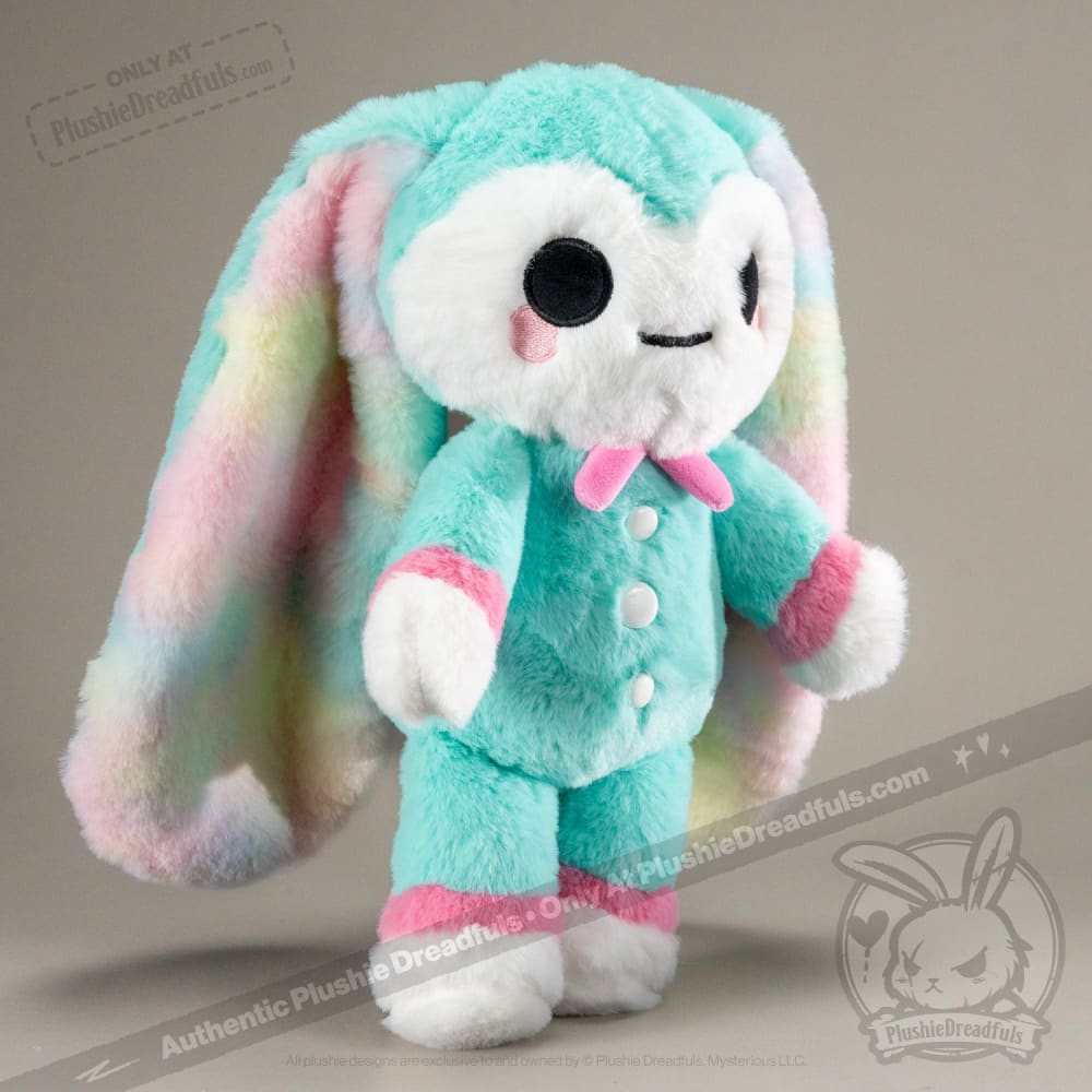 Plushie Dreadfuls Masking Rabbit - Soft Stuffed Animal Plush Toy for Kids, Cute Bunny Collectible for Home Decor & Anxiety Relief | Perfect Gift for Easter, Birthday & Stress Relief