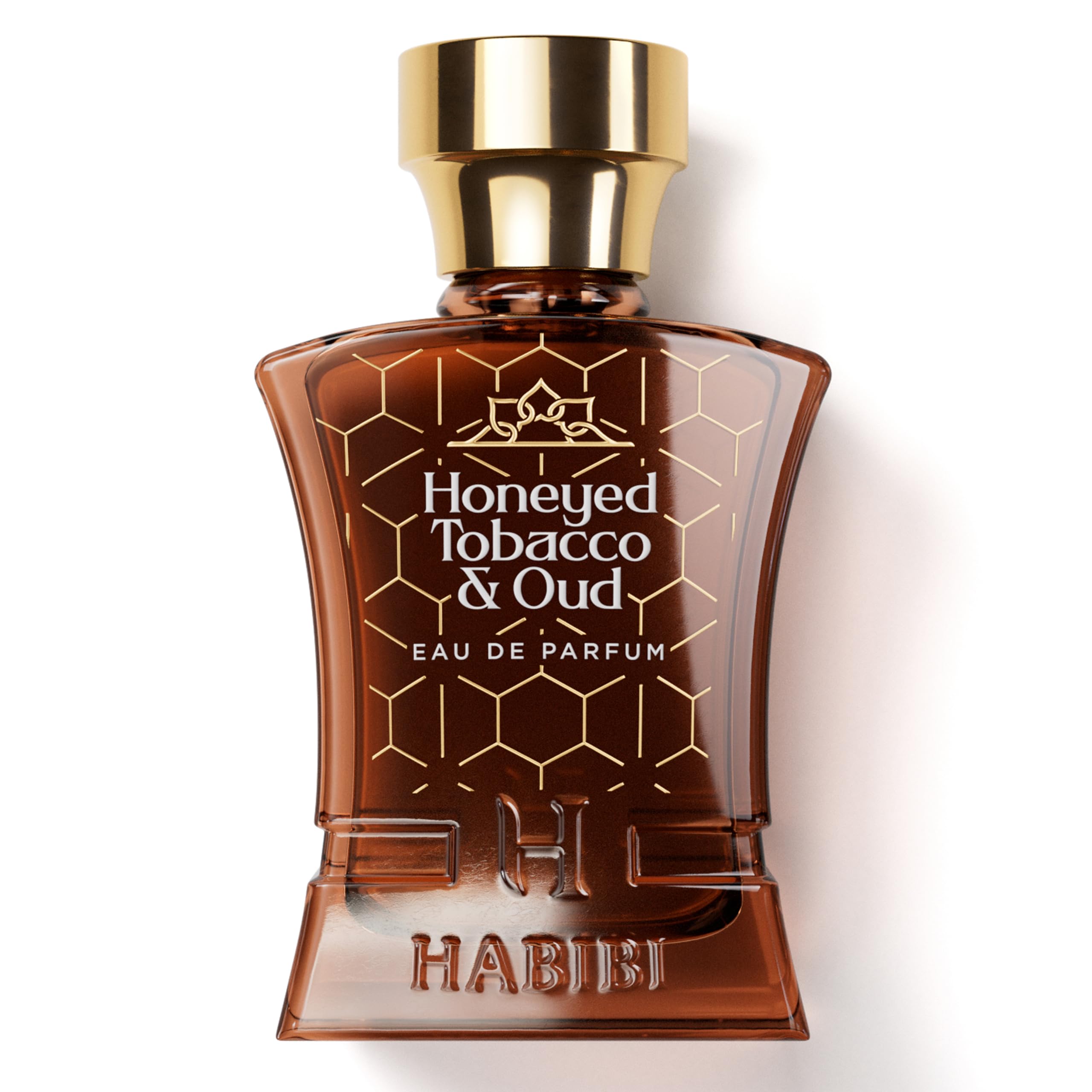 Premium Honeyed Tobacco & Oud Arabian Cologne for Men - Long Lasting Eau De Parfum Spray (2.5 Oz) with Woody, Smoky & Sweet Notes - Perfect for Date Nights, Special Occasions & Daily Wear