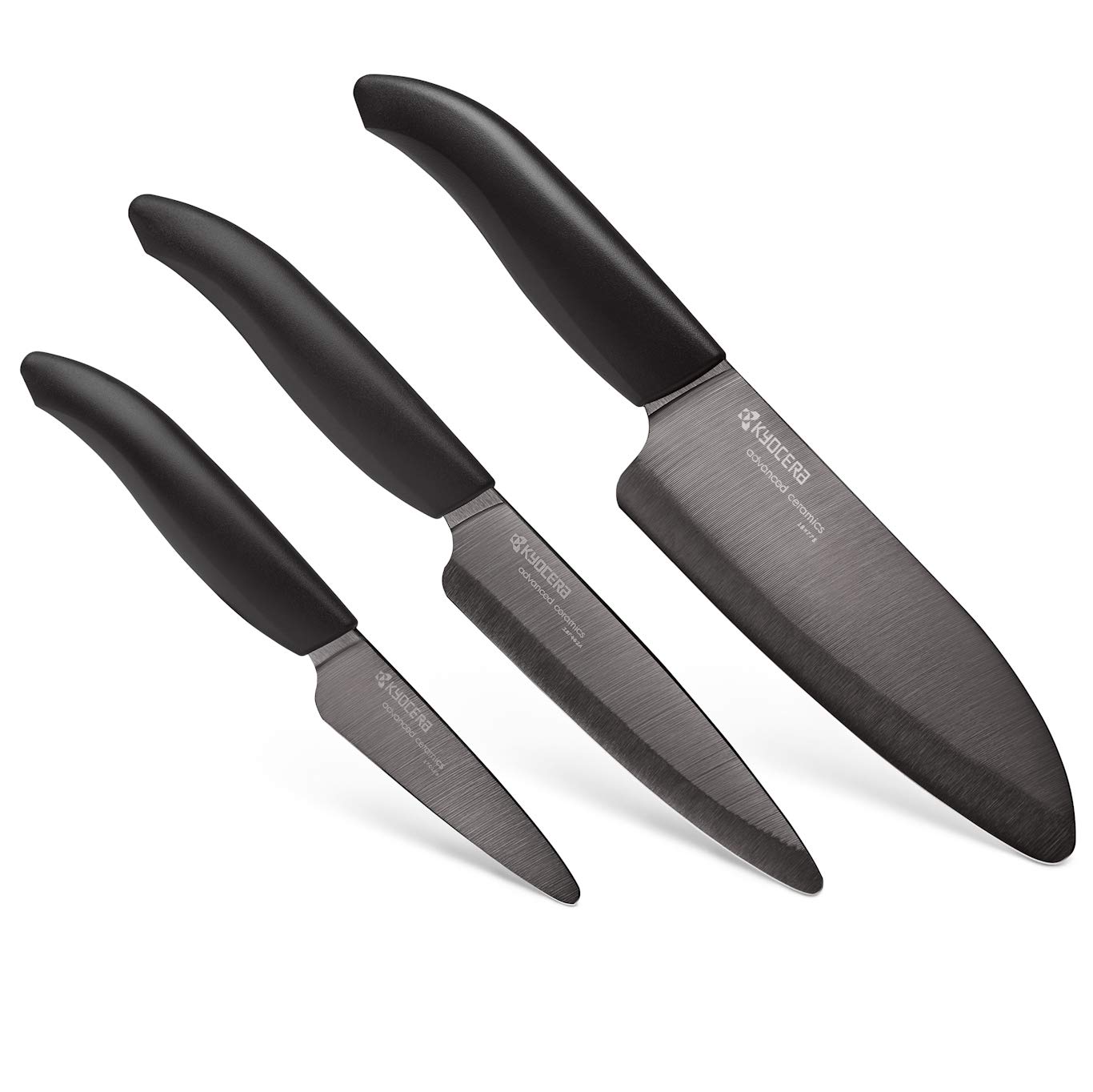 Kyocera FK-3PC-BKBK Premium Ceramic Knife Set - 5.5