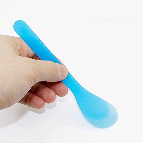 10 PCS Reusable Plastic Face Pack Spatula Set with Facial Headband - Multicolor Cosmetic Tools for Home & Salon Use - Perfect for Skincare Routine, DIY Facial Masks & Professional Spa Treatments