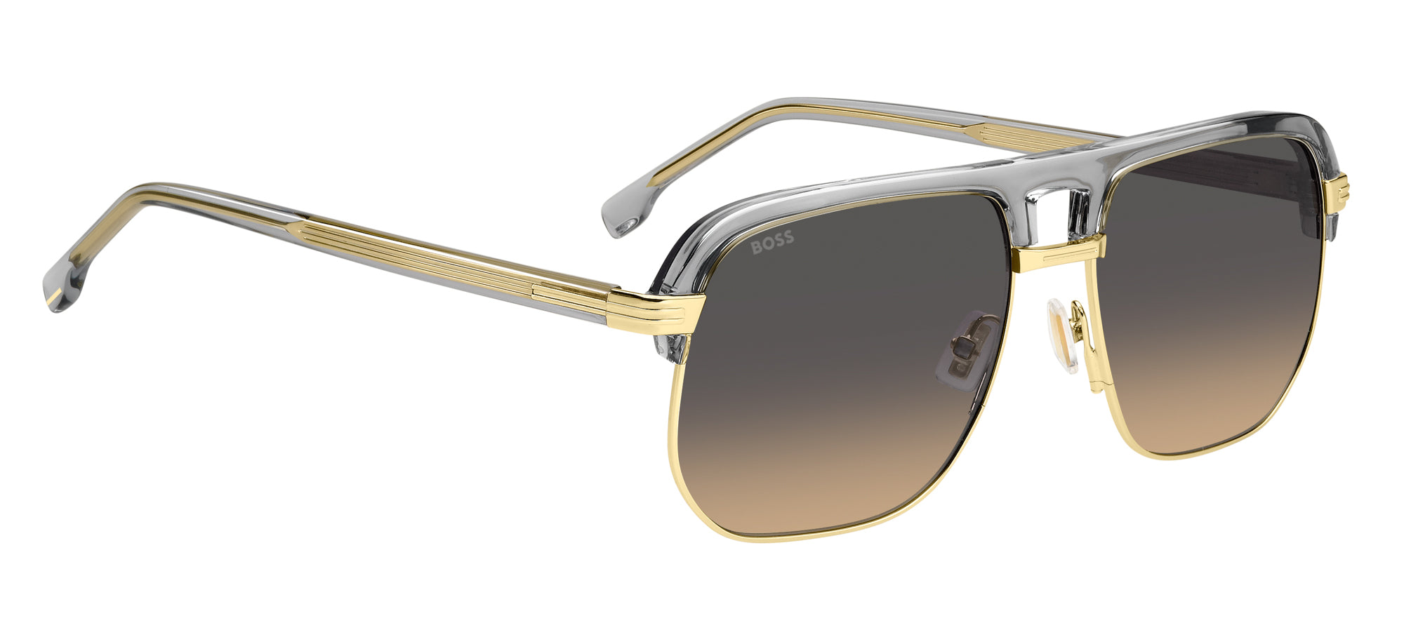 Boss 1752 S Sunglasses for Men - Polarized Aviator Style with UV Protection - Perfect for Driving, Outdoor Sports & Fashion Accessories