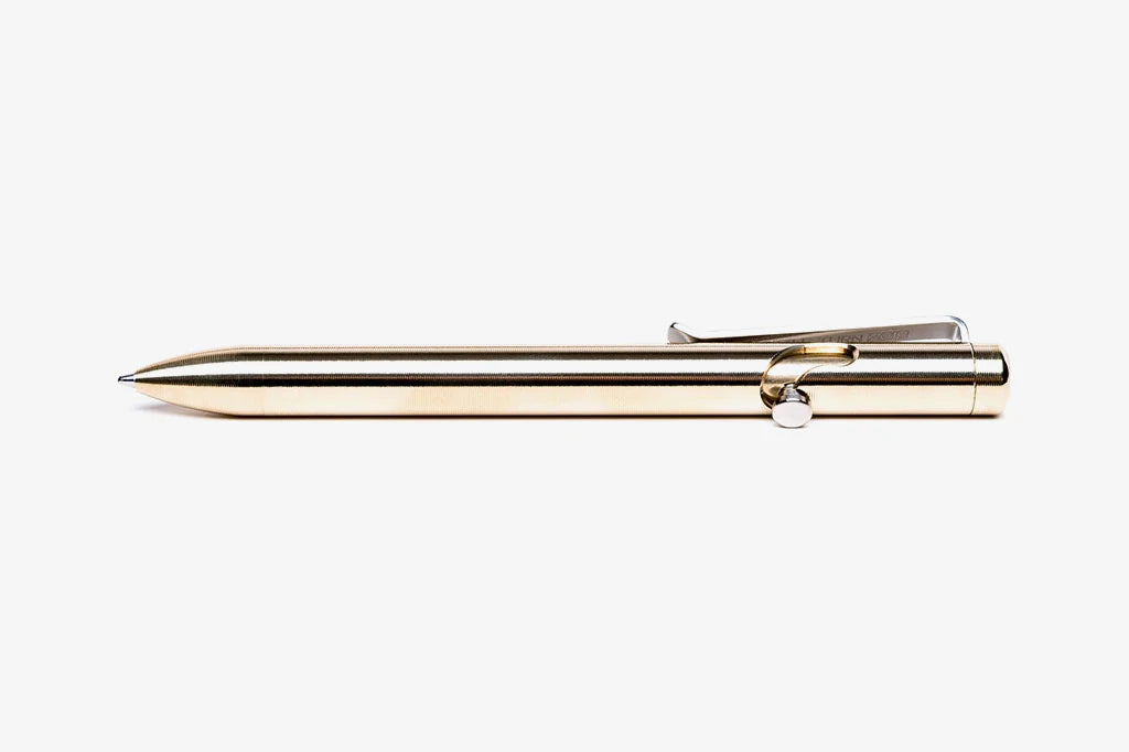 Tactile Turn Bolt Action Pen - Premium Titanium EDC Pen for Writing, Note Taking & Gifting - Perfect for Office, School & Outdoor Use