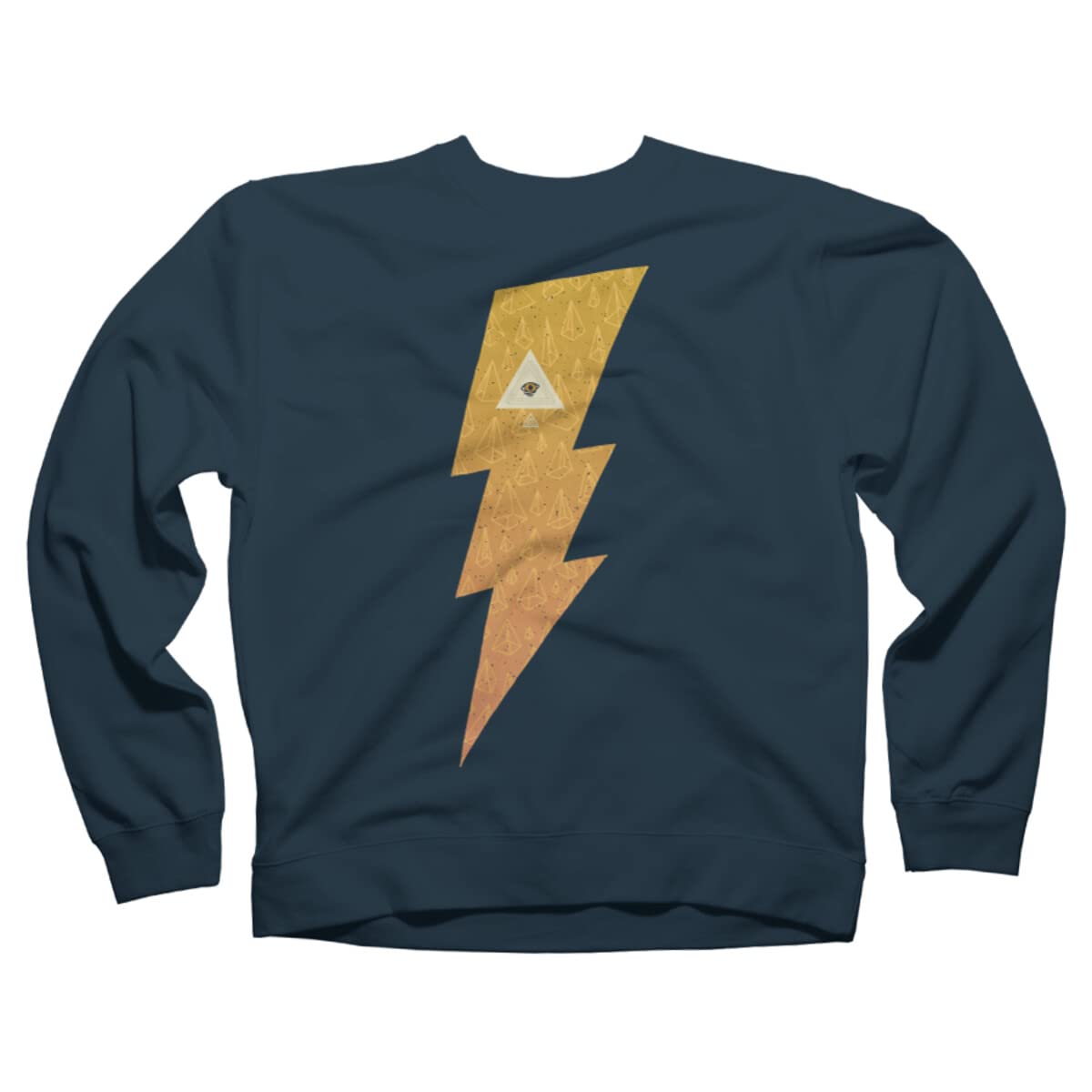 Design By Humans Unisex Lightning Graphic Hoodie - Trendy Streetwear Sweatshirt for Men & Women | Perfect for Casual Outfits, Gym Wear & Outdoor Activities