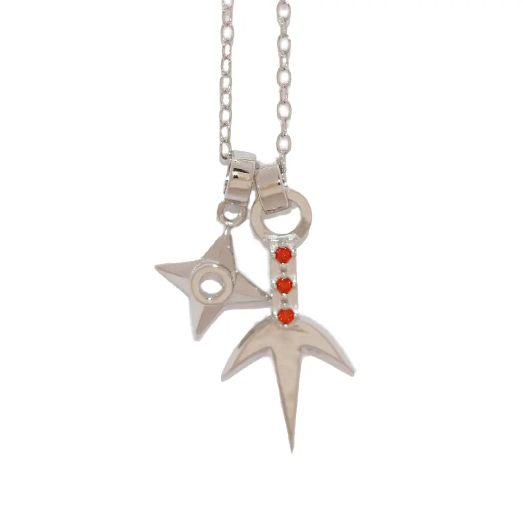 Shinobi Arsenal Pendant - Ninja Inspired Necklace for Men & Women - Perfect for Cosplay, Martial Arts & Anime Fans - Unique Japanese Samurai Jewelry Gift