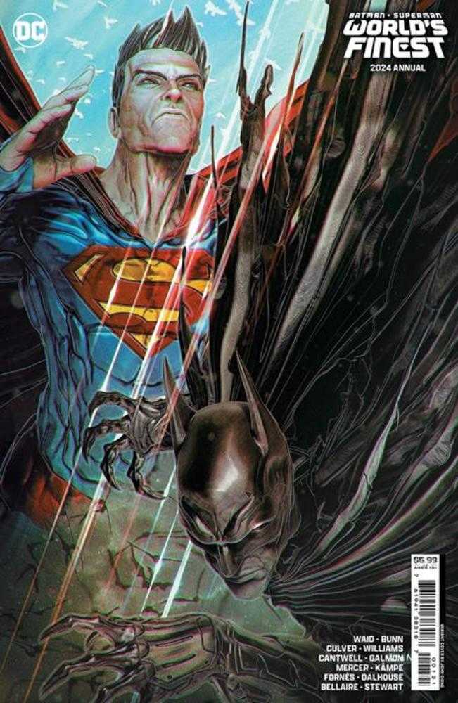 Batman Superman Worlds Finest 2024 Annual #1 One Shot - Cover B John Giang Card Stock Variant | DC Comics Collector's Edition | Perfect for Superhero Fans & Comic Book Collectors