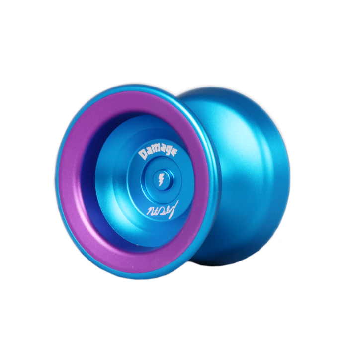 YoYoFactory Damage Professional Unresponsive Yo-Yo for Advanced Players - Perfect for Yo-Yo Tricks, Competitions & Performance Shows