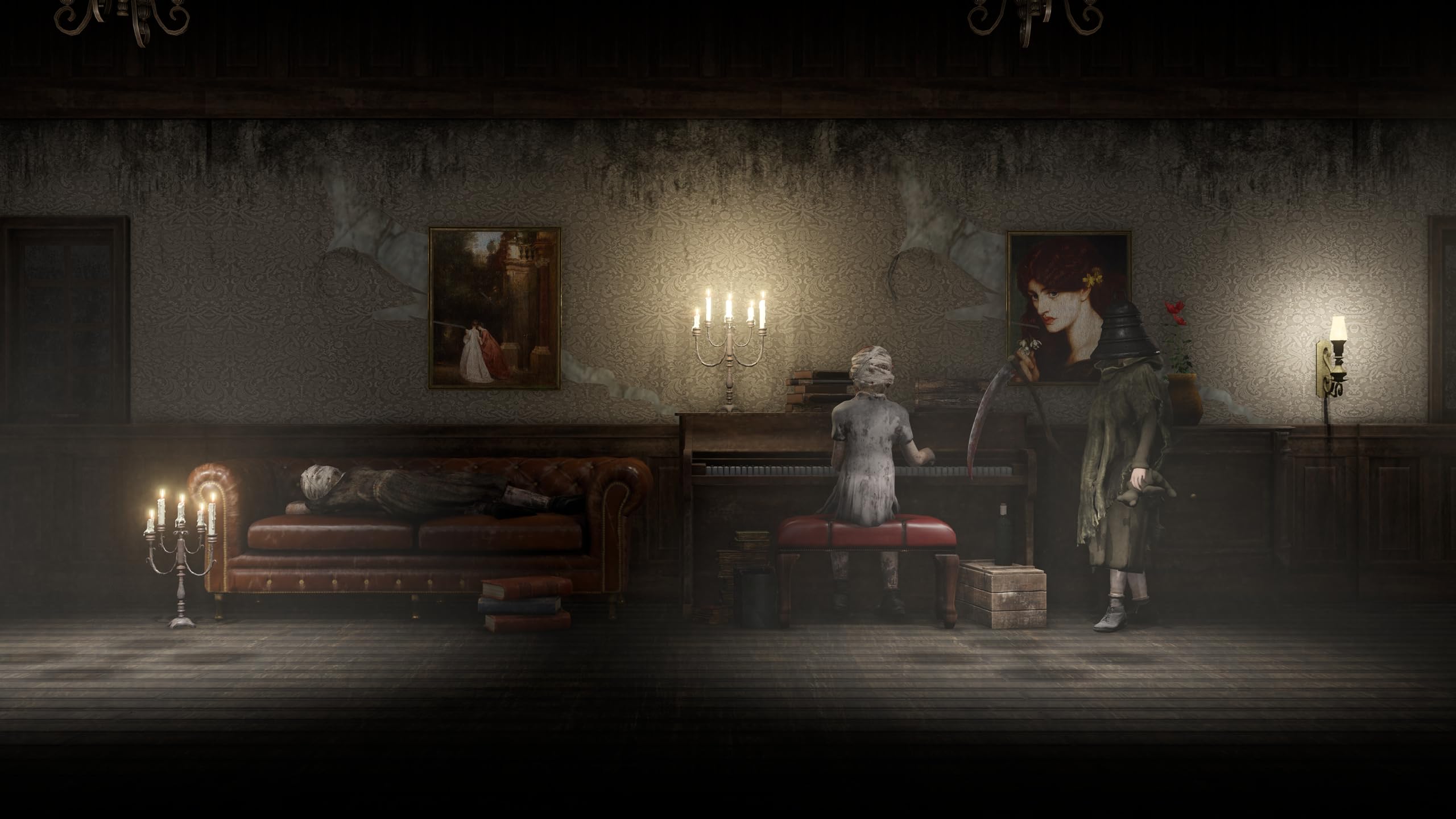 Withering Rooms PS5 Game - Horror Survival Adventure for PlayStation 5 | Perfect for Dark Fantasy & Psychological Horror Fans | Play at Home for Immersive Scary Experience