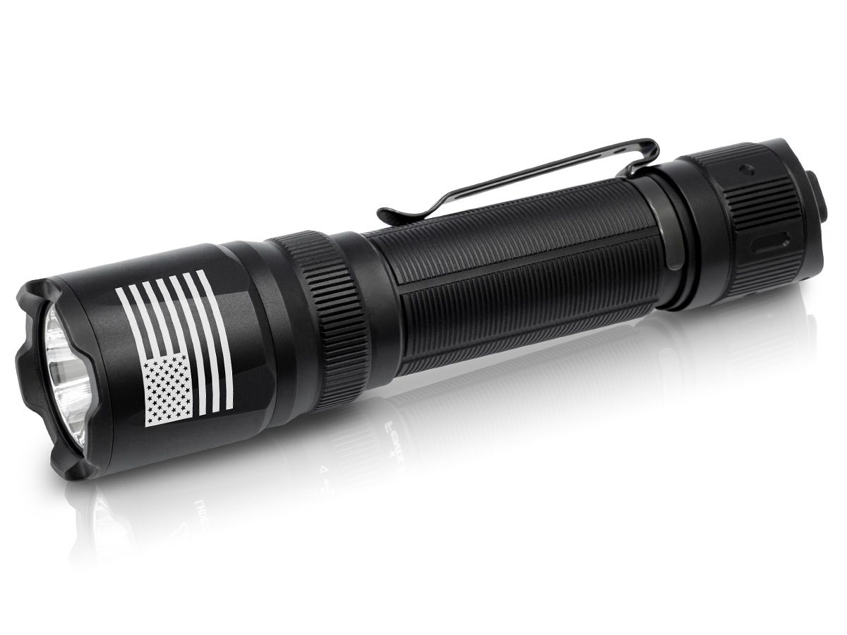 Fenix TK20R V2.0 Tactical Flashlight - 2000 Lumens, Rechargeable, IP68 Waterproof - Perfect for Camping, Hiking & Emergency Use - Custom Engraving Available