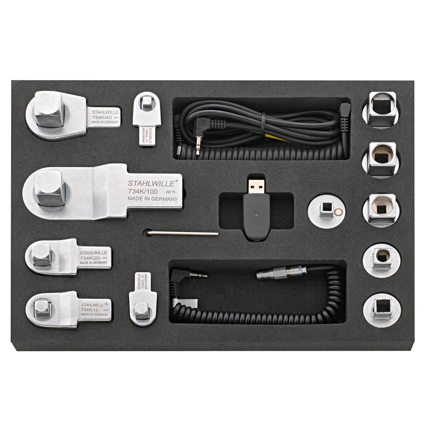 Stahlwille 96585224 Professional Calibration Accessory Set - Precision Tools for Industrial & Automotive Measurement
