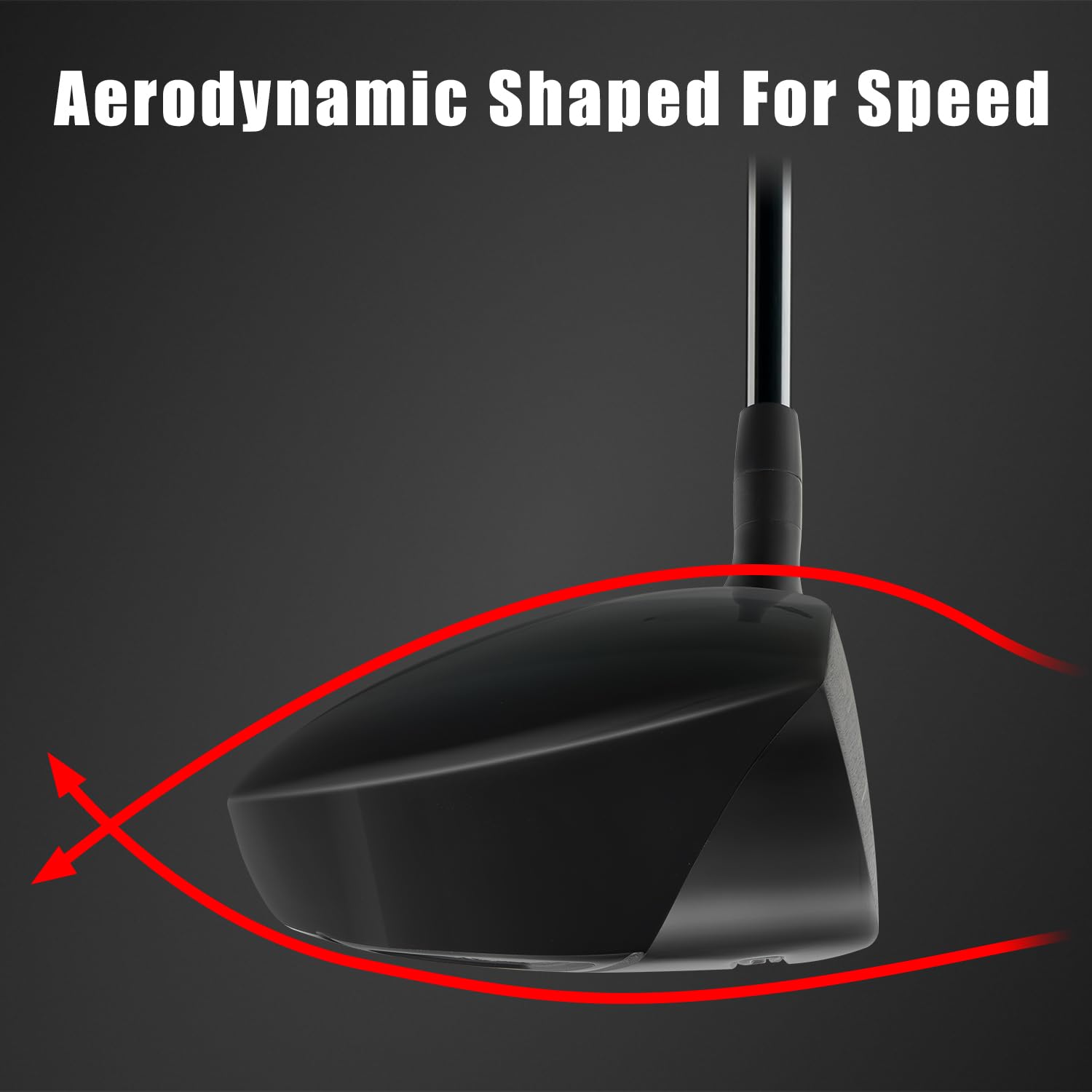 Premium MAZEL Titanium 460CC Golf Driver for Men - Right Handed | High-Performance Golf Club for Distance & Accuracy | Perfect for Tournaments & Driving Range Practice