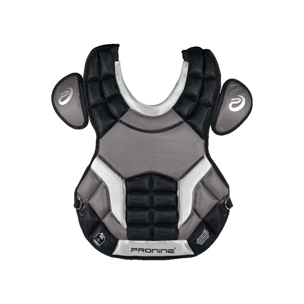 ProNine Artamus Elite Adult NOCSAE Certified Baseball Catcher's Chest Protector - Protective Gear for Baseball, Softball & Training Sessions