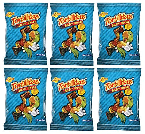 SEÑORIAL Authentic Mexican Tortilla Chips - 6 Pack | Crunchy Snack for Parties, Dips & Nachos | Gluten-Free & Non-GMO