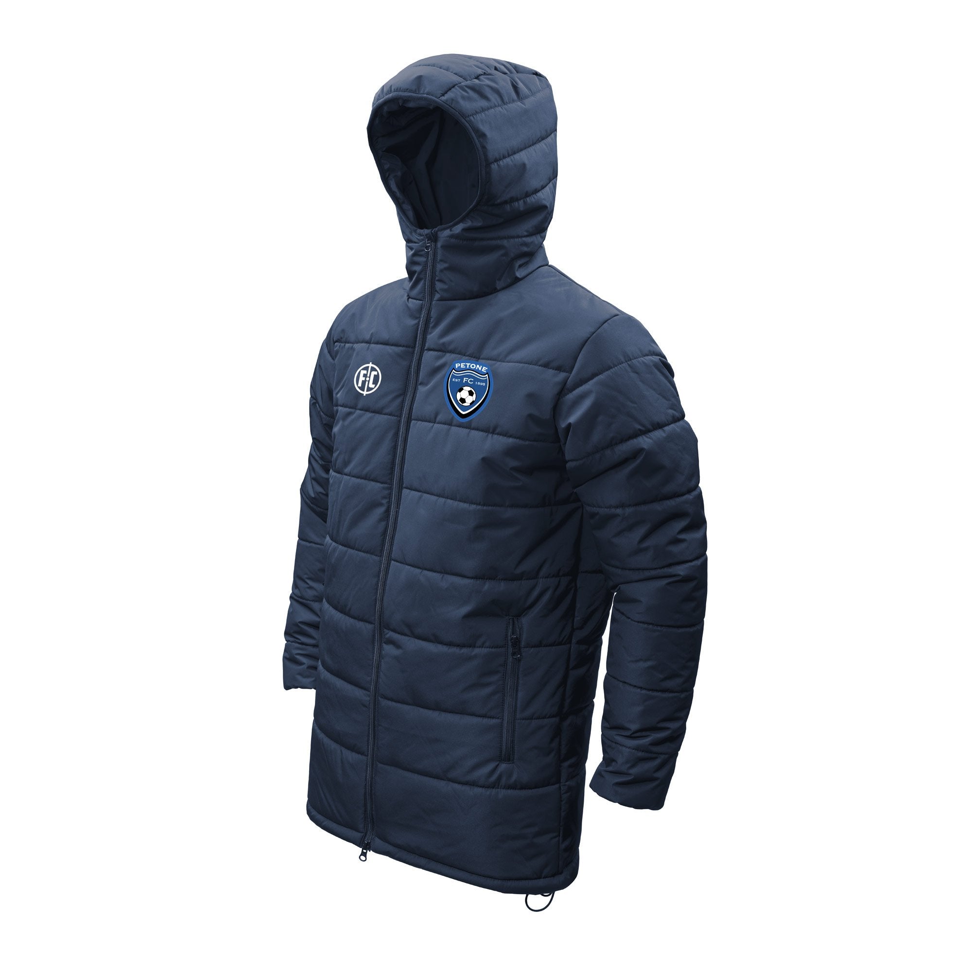 Petone Padded Jacket for Men & Women - Lightweight Water-Resistant Outdoor Coat for Hiking, Camping & Travel | Winter Windproof Warm Fleece Lined Jacket