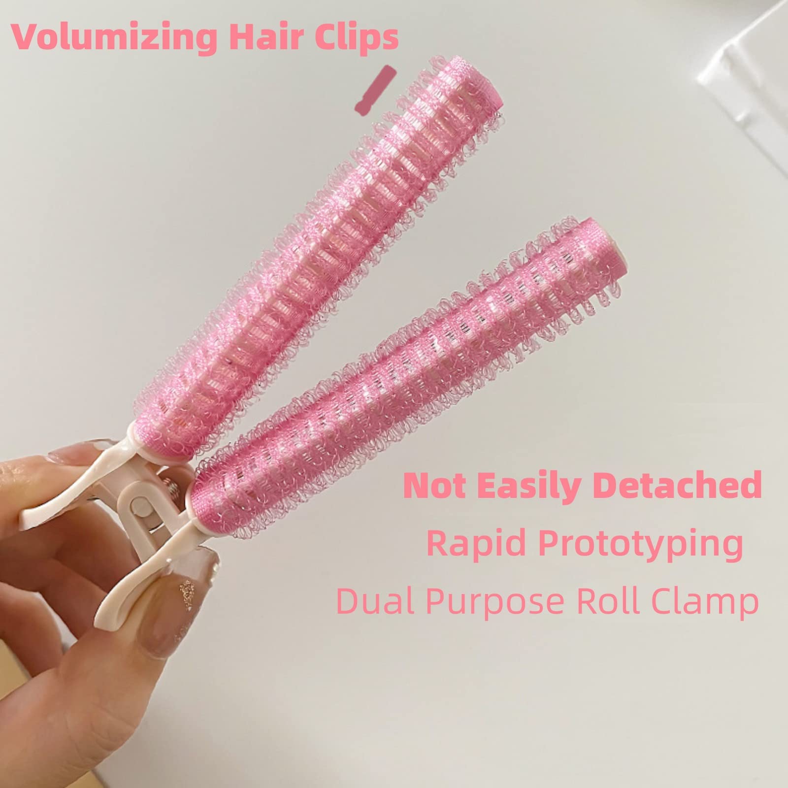 6PCS Volumizing Hair Clips for Women - Root Lift Clips for Fluffy & Thick Hair - Instant Volume Boosters in Purple, Pink & Blue - Perfect for Styling, Parties & Everyday Use