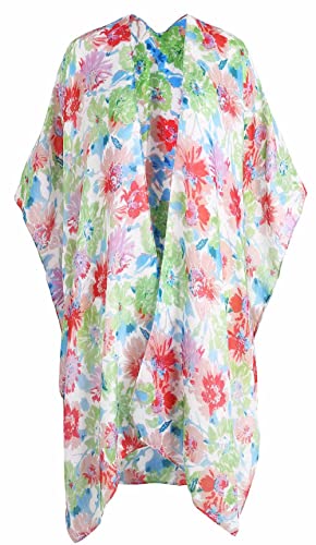Kc18 White Green Floral