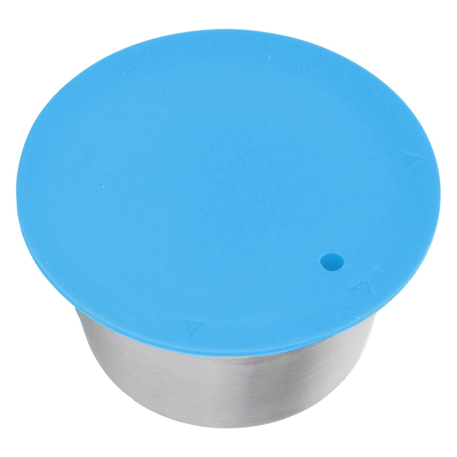 Jerliflyer Stainless Steel Reusable Coffee Capsule Cup - Refillable Filter for Dolce Gusto Coffee Makers (Blue) | Eco-Friendly & Durable Coffee Pod Alternative for Home or Office Brewing