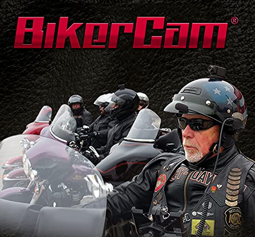 TACHYON 1080p HD Waterproof Motorcycle Camera System - BikerCam for Action Recording, Vlogging & Road Safety - Perfect for Adventure Riding, Commuting and Touring