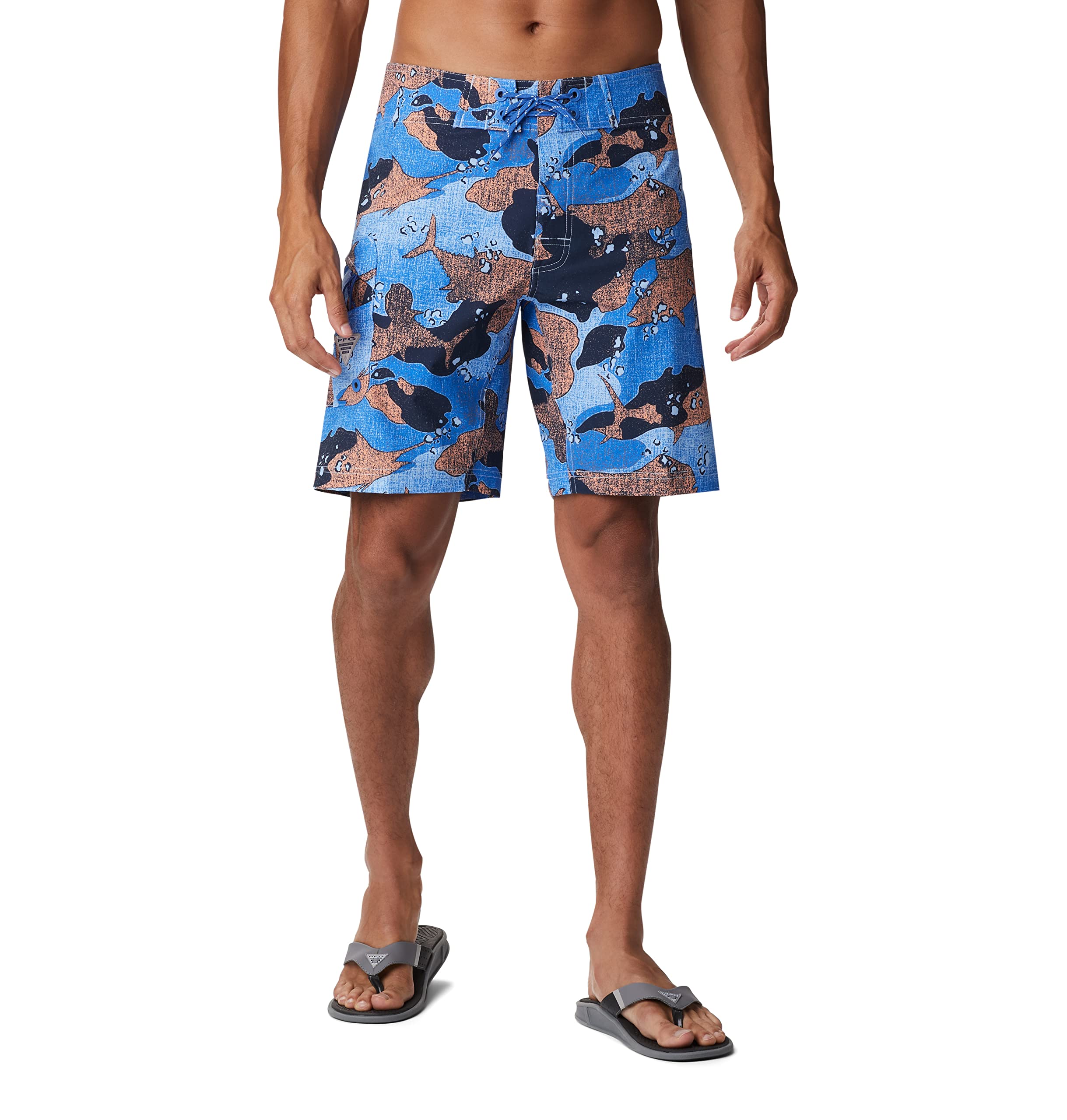 Columbia Men's Quick-Dry Swim Trunks with UPF 50 Sun Protection - Lightweight & Comfortable Board Shorts for Swimming, Surfing & Beach Activities
