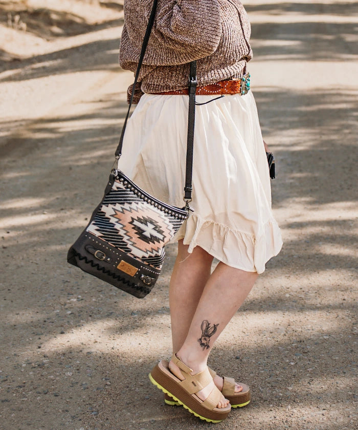 Montana West Aztec Print Concealed Carry Tote Bag Set - Stylish & Functional Handbag for Women, Perfect for Everyday Use, Travel, and Concealed Carry