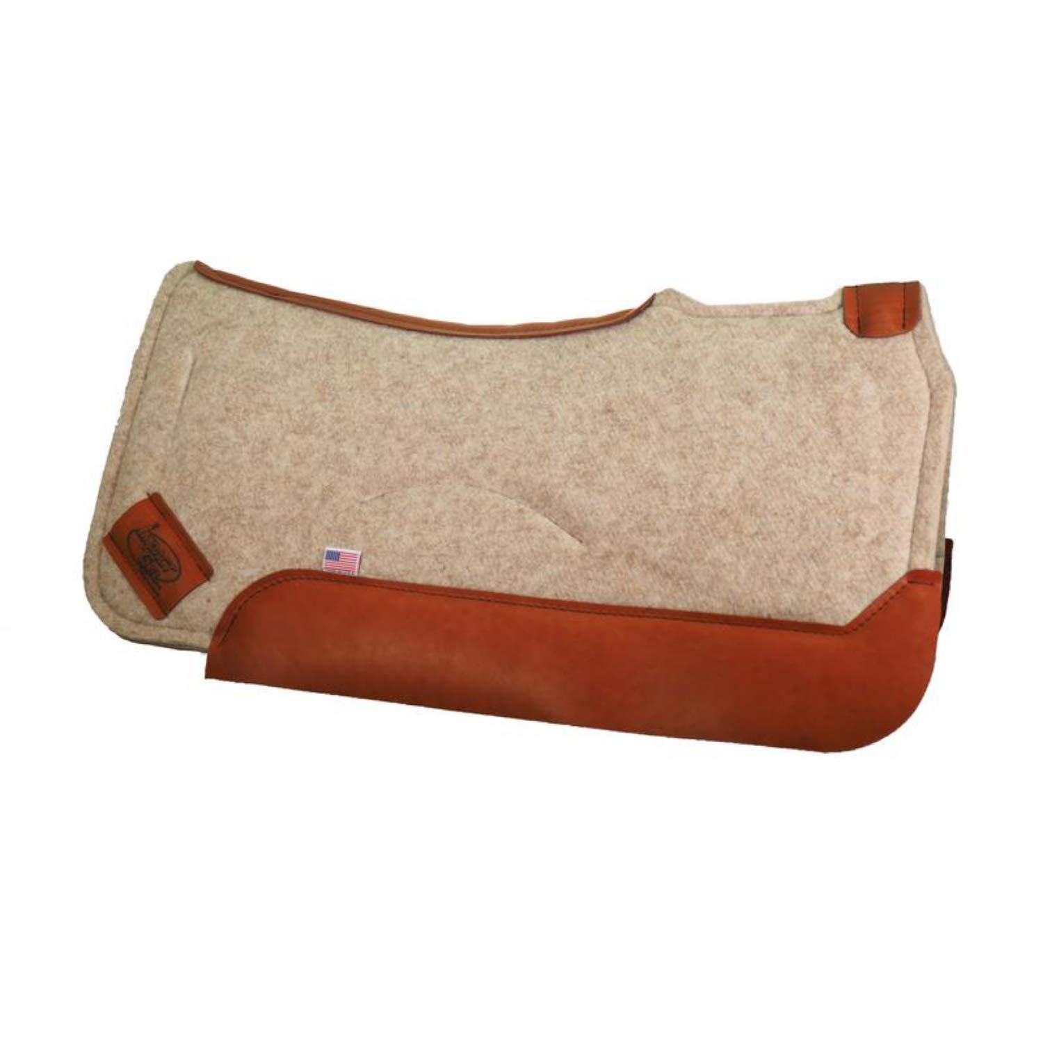 Impact Gel Contour Saddle Pad - Shock Absorbing Horse Riding Pad for Comfort & Performance - Perfect for Trail Riding, Dressage & Jumping