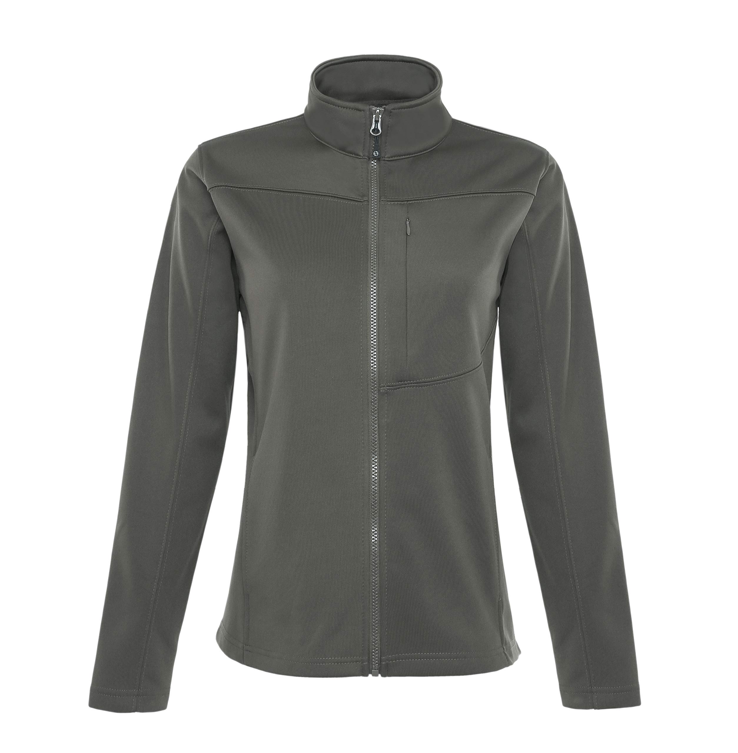 LAPG Fleece Soft Shell Women's Jacket - Anti-Pilling Slim Fit Tactical Jacket for Women | Outdoor Hiking, Camping & Winter Wear