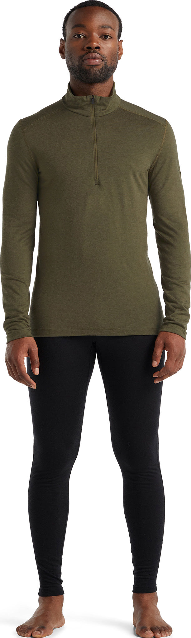 200 Oasis LS Half Zip Base Layer for Men - Thermal Long Sleeve Moisture-Wicking Shirt - Perfect for Hiking, Skiing & Cold Weather Outdoor Activities