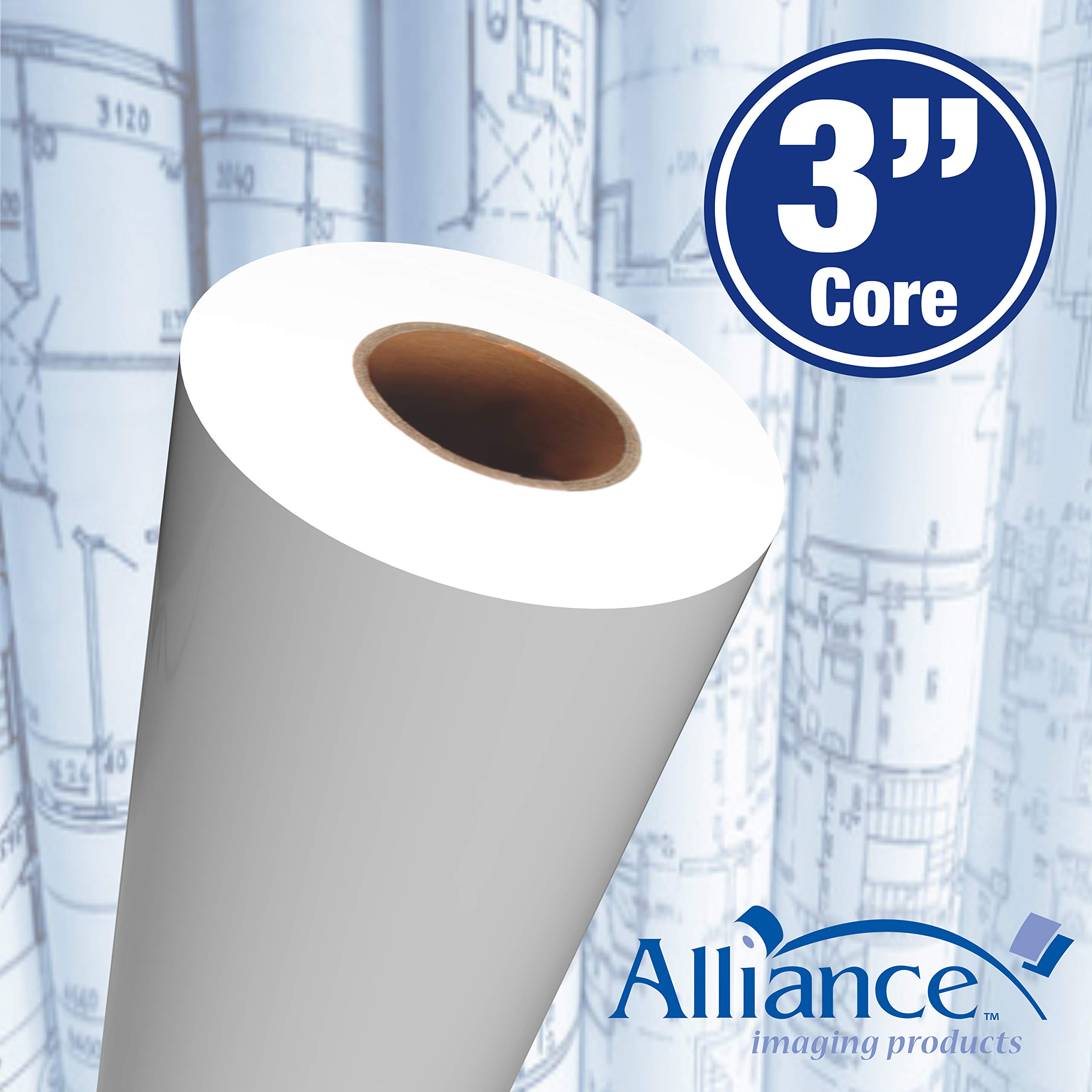 Alliance Wide Format Bond Engineering Paper Rolls - 36
