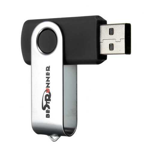 Bestrunner 128MB Foldable USB 2.0 Flash Drive - Portable Thumb Drive Pen Drive with Keychain - Perfect for School, Office & Data Storage