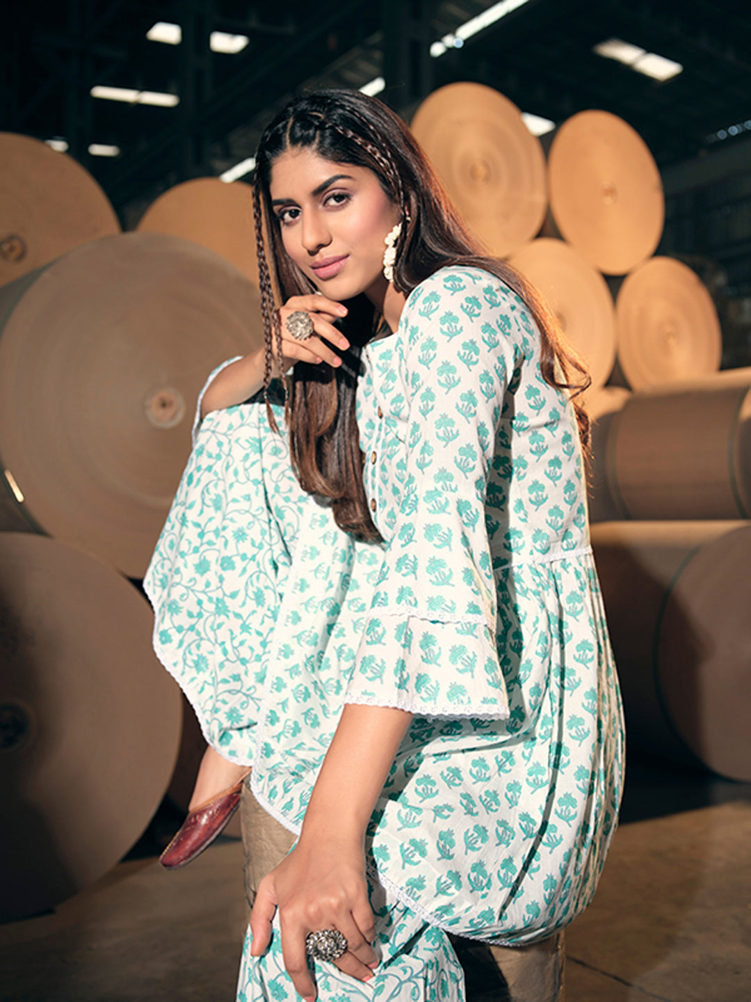 Stylish Blue Designer Party Wear Palazzo Suit with Elegant Printed Work - Perfect for Weddings, Festivals & Special Occasions