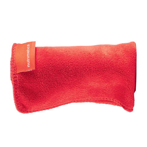 Premium Microfiber Face Cloth - Soft & Absorbent Facial Towel for Sensitive Skin (Red) - Ideal for Makeup Removal, Skincare & Travel Essentials