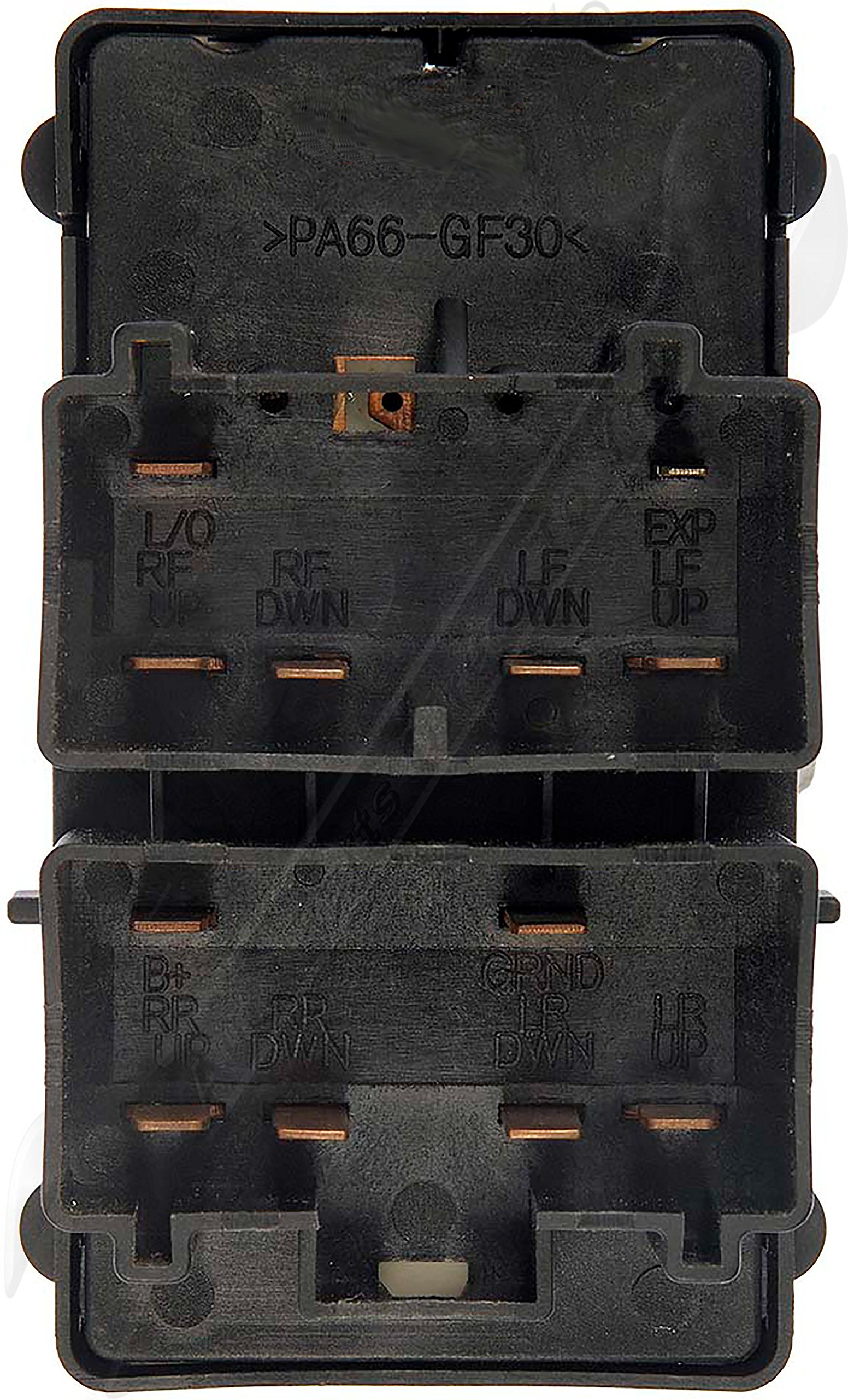 APDTY 012424 Power Window Switch - Front Left, 5 Button Control for Smooth Window Operation | Compatible with Multiple Car Models | Perfect for DIY Auto Repairs & Window Maintenance