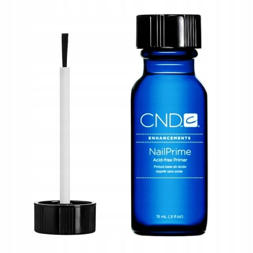CND Nailprime Acid Free Primer 0.5 oz - Professional Nail Prep for Stronger & Longer-Lasting Manicures | Perfect for Gel, Acrylic & Dip Powder Nail Applications