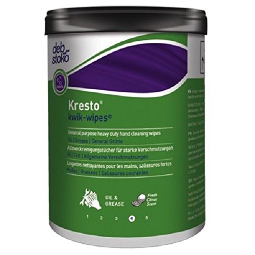 Kresto Kwik-Wipes Hand Cleaning Towels - Disposable Hand Wipes for Quick Cleaning (Pack of 4) - Perfect for Office, Kitchen, Car, and Outdoor Use