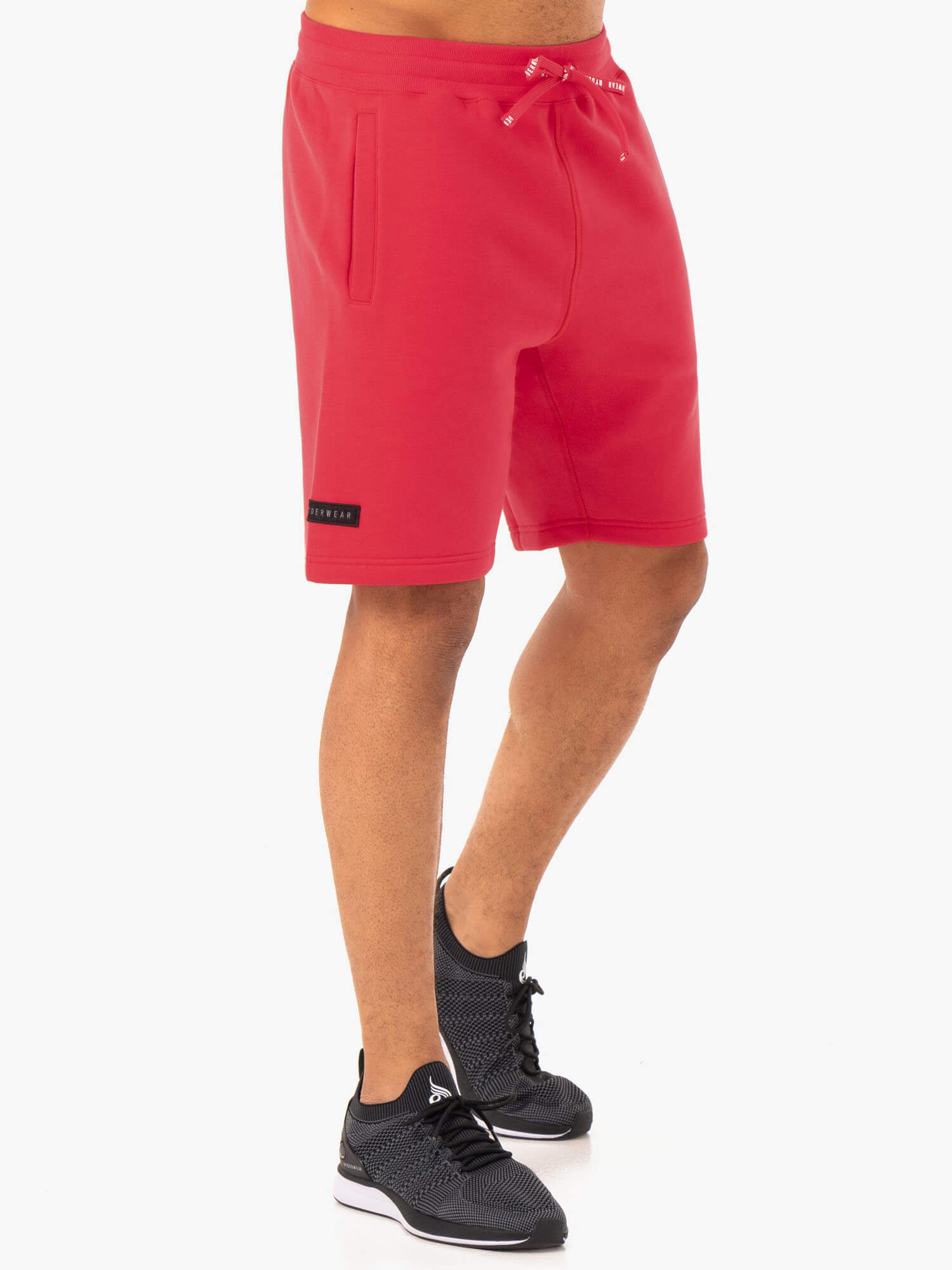 Recharge Track Shorts - Men's Running Shorts with Pockets, Lightweight & Breathable for Gym, Workout, and Outdoor Activities - Red