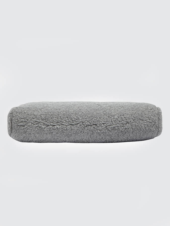 Manduka Wool Rectangular Meditation Bolster Cushion - Premium Yoga & Meditation Support for Home, Studio & Office - Eco-Friendly Comfort for Relaxation & Mindfulness Practice
