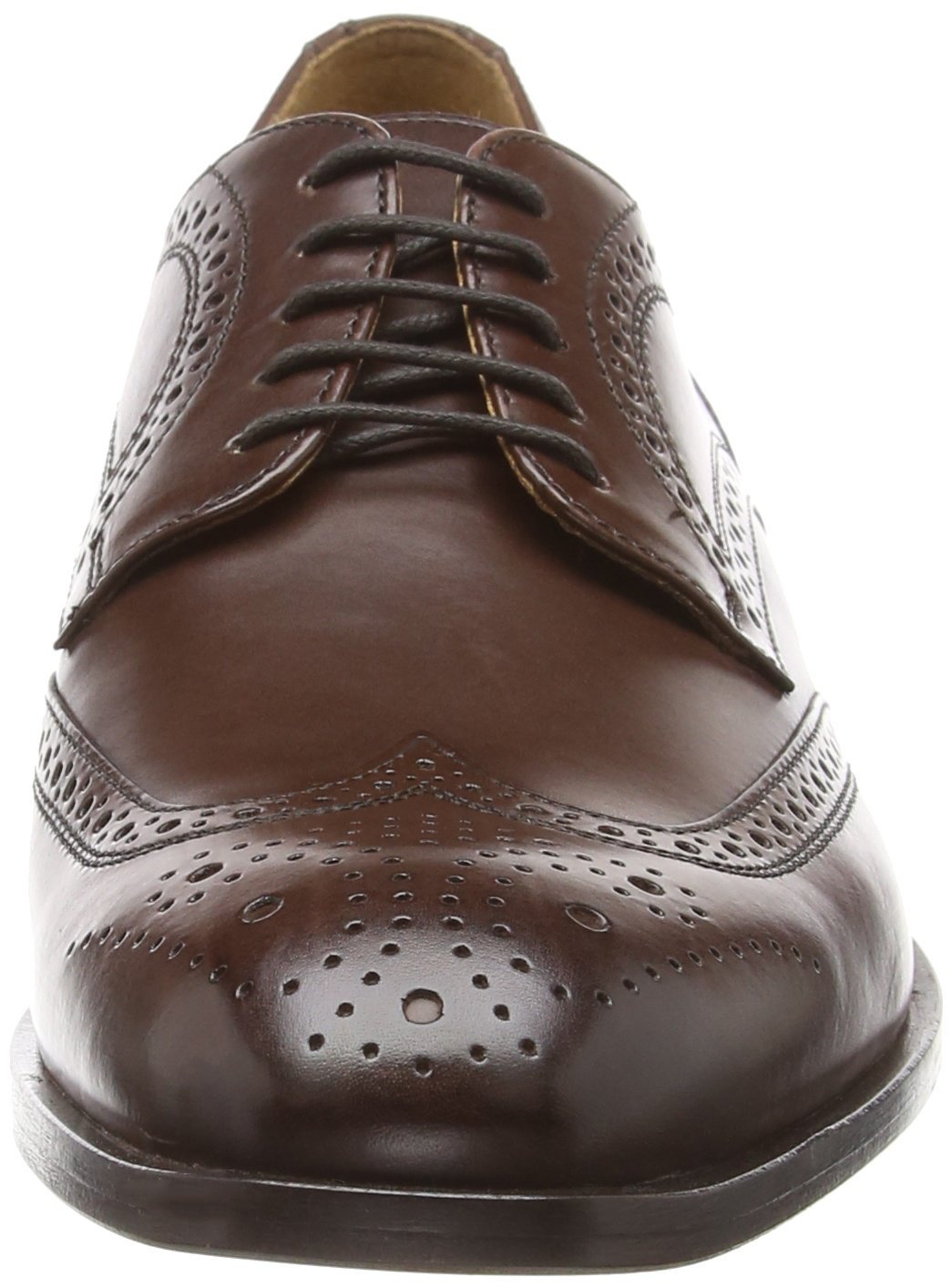 Geox Men's Brogue Shoes - Classic Leather Oxford Dress Shoes for Business & Formal Occasions | Comfortable & Stylish Footwear for Work, Weddings & Office Events