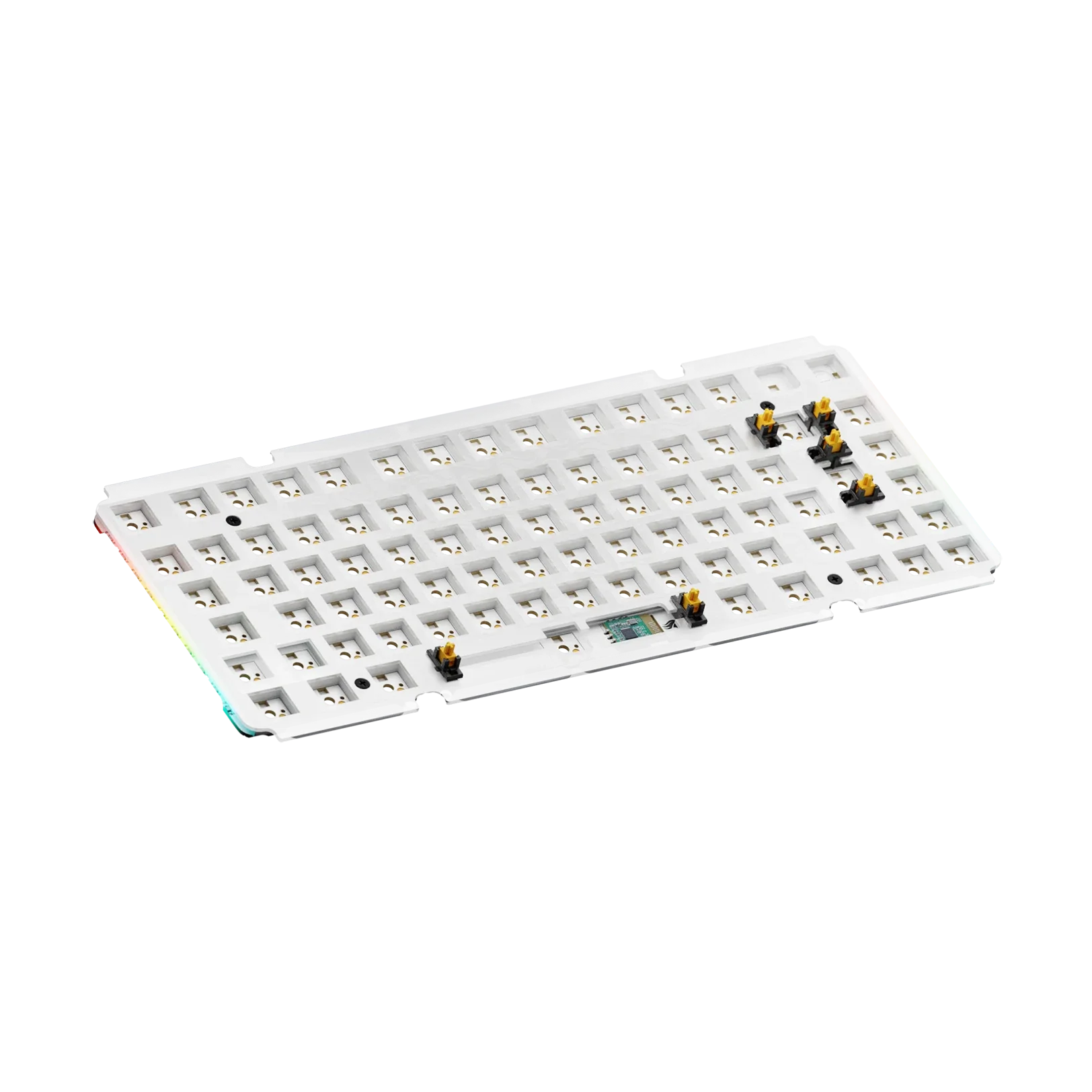 GMMK 3 Switch Plate - 75% Polycarbonate ISO Layout Mechanical Keyboard Replacement Part for Custom Builds | Gaming & Typing Upgrade