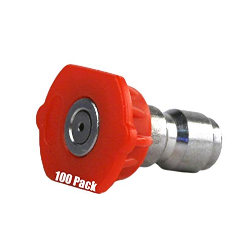 100-Pack Erie Tools 5.0 Stainless Steel Orifice 0° 1/4