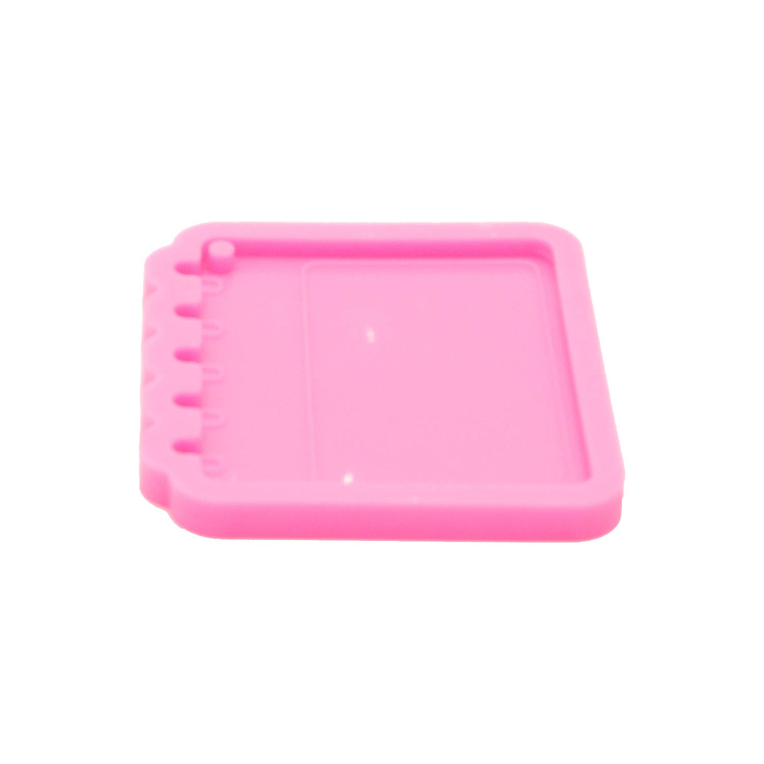 Super Glossy Resin Calendar Notebook Style Silicone Keychain Mold - Epoxy Resin Casting for Jewelry Making, DIY Crafts & Polymer Clay | Perfect for Handmade Gifts, Planner Accessories & Creative Projects