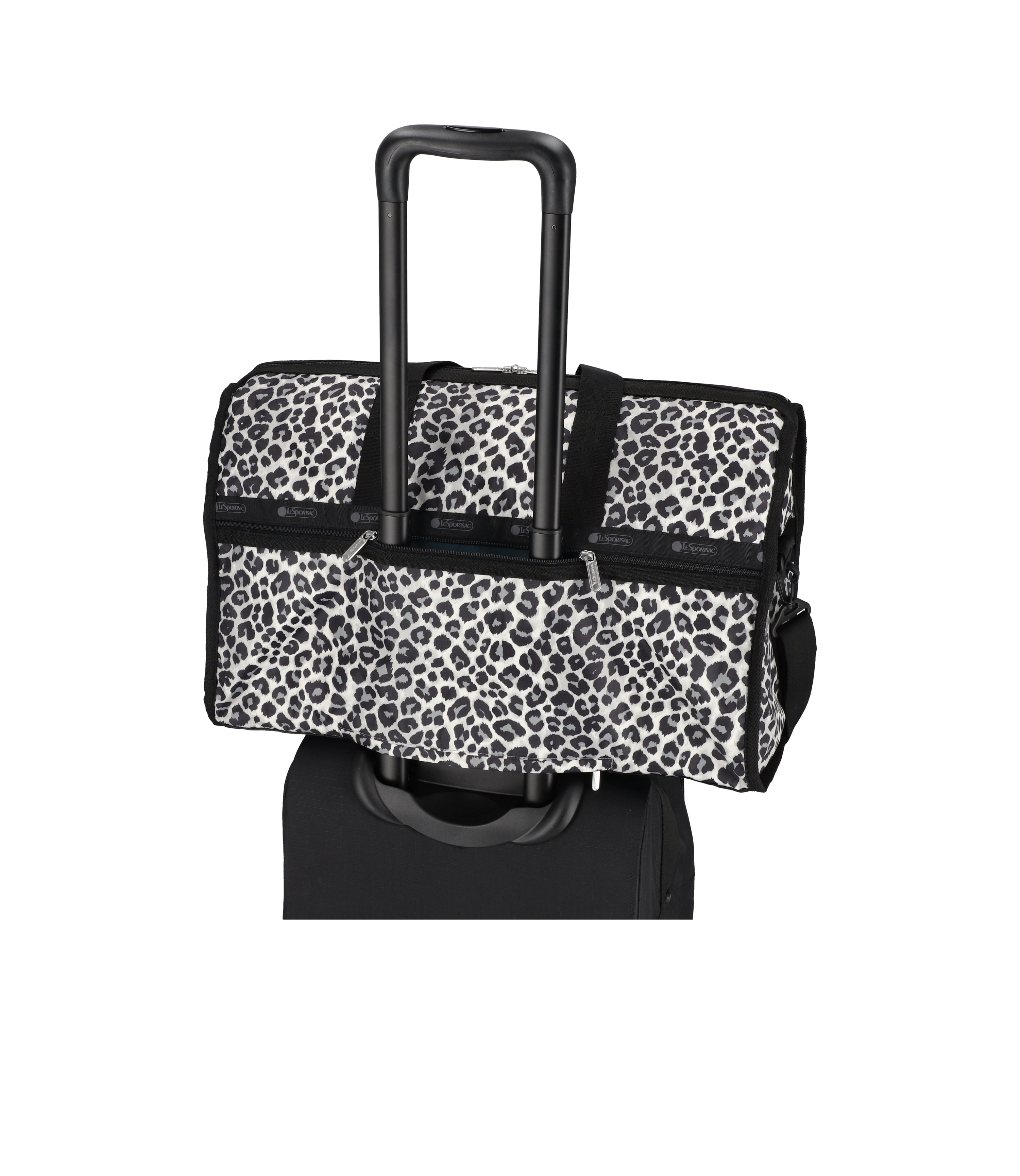 Premium Large Weekender Bag - Stylish & Spacious Travel Duffel for Women & Men - Perfect for Weekend Getaways, Gym, Work & Overnight Trips