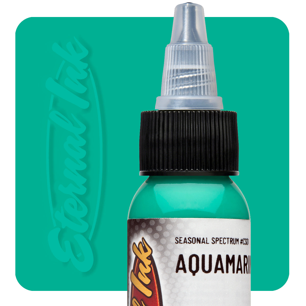 Eternal Seasonal Spectrum Aquamarine Ink - Premium Blue-Green Calligraphy & Fountain Pen Ink for Artists, Writers & Journaling - Perfect for Wedding Invitations, Art Projects & Creative Writing