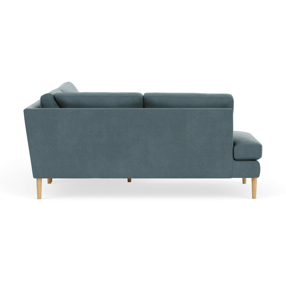 Astha Fabric Left Corner Sofa - Modern L-Shaped Sectional Couch for Living Room, Lounge & Small Spaces | Comfortable Home Furniture for Relaxing & Entertaining