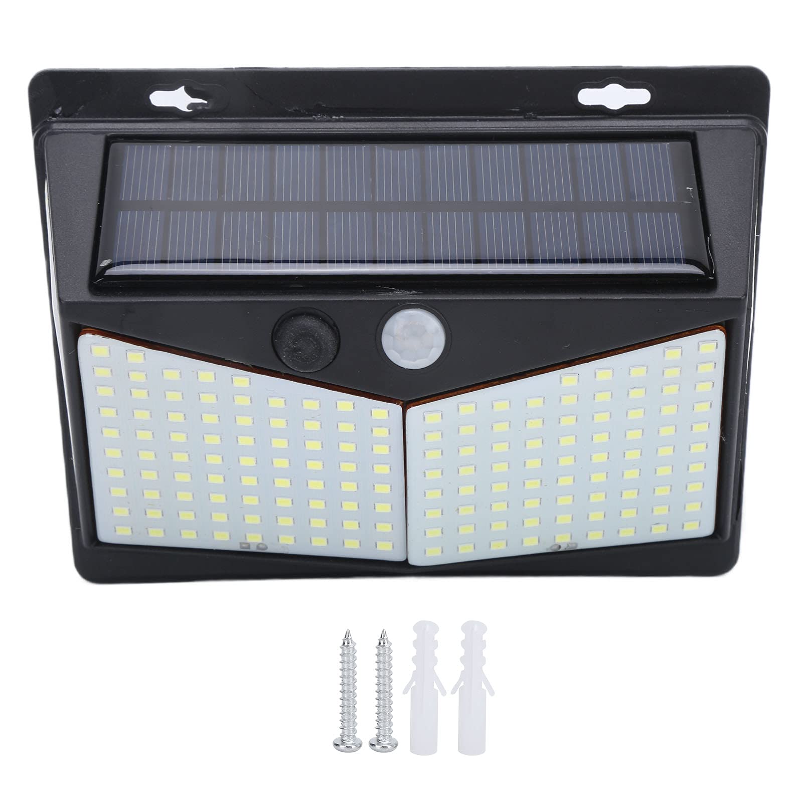 100 LED Solar Outdoor Lights with 3 Lighting Modes, IP65 Waterproof Solar Motion Sensor Security Lights for Garden, Patio, Yard - Perfect for Pathway, Driveway, and Backyard Illumination