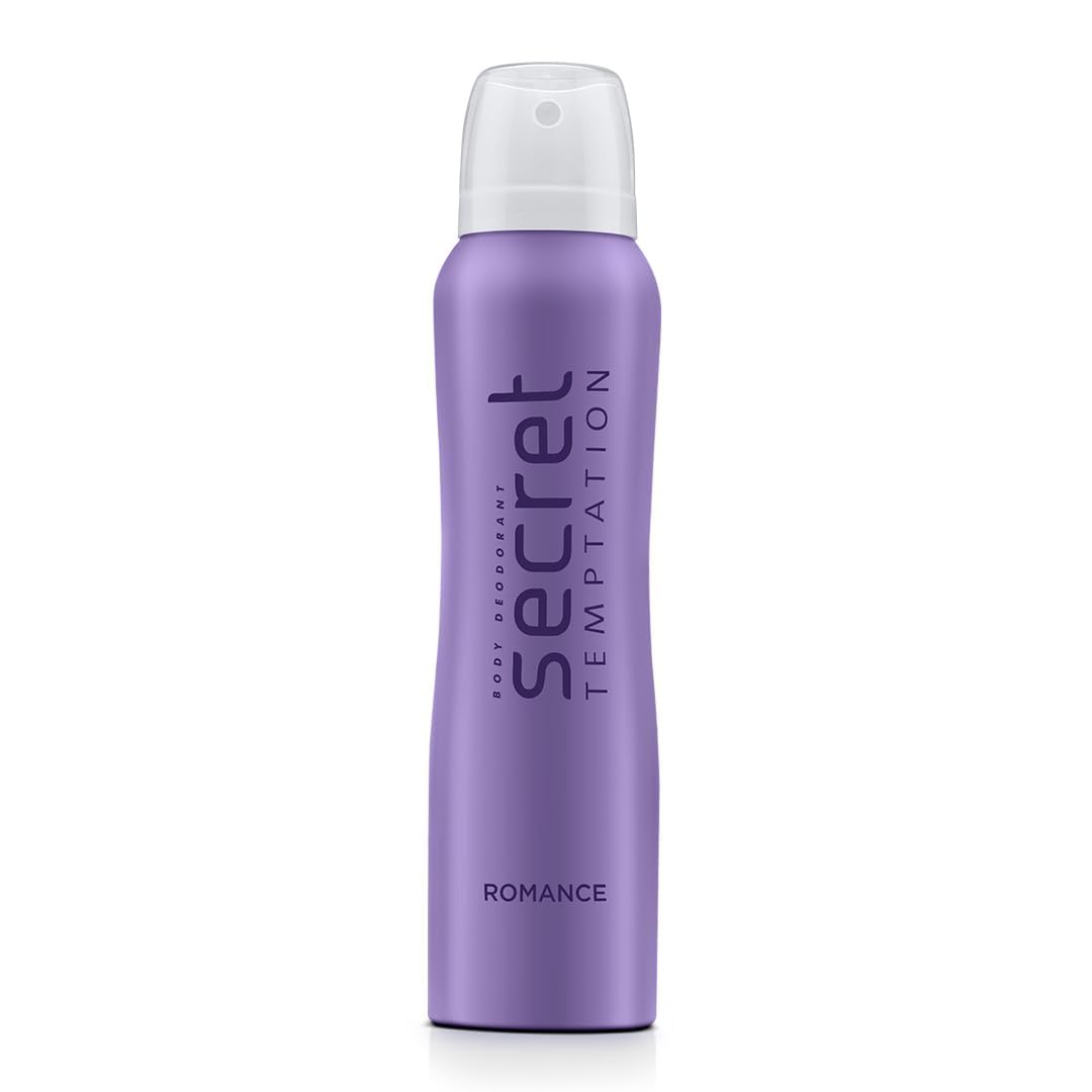 Secret Temptation Women's Deodorant - Long Lasting Fragrance, 7.6 oz (225ml) - Romantic & Feminine Scent for Daily Freshness, Confidence & Date Nights
