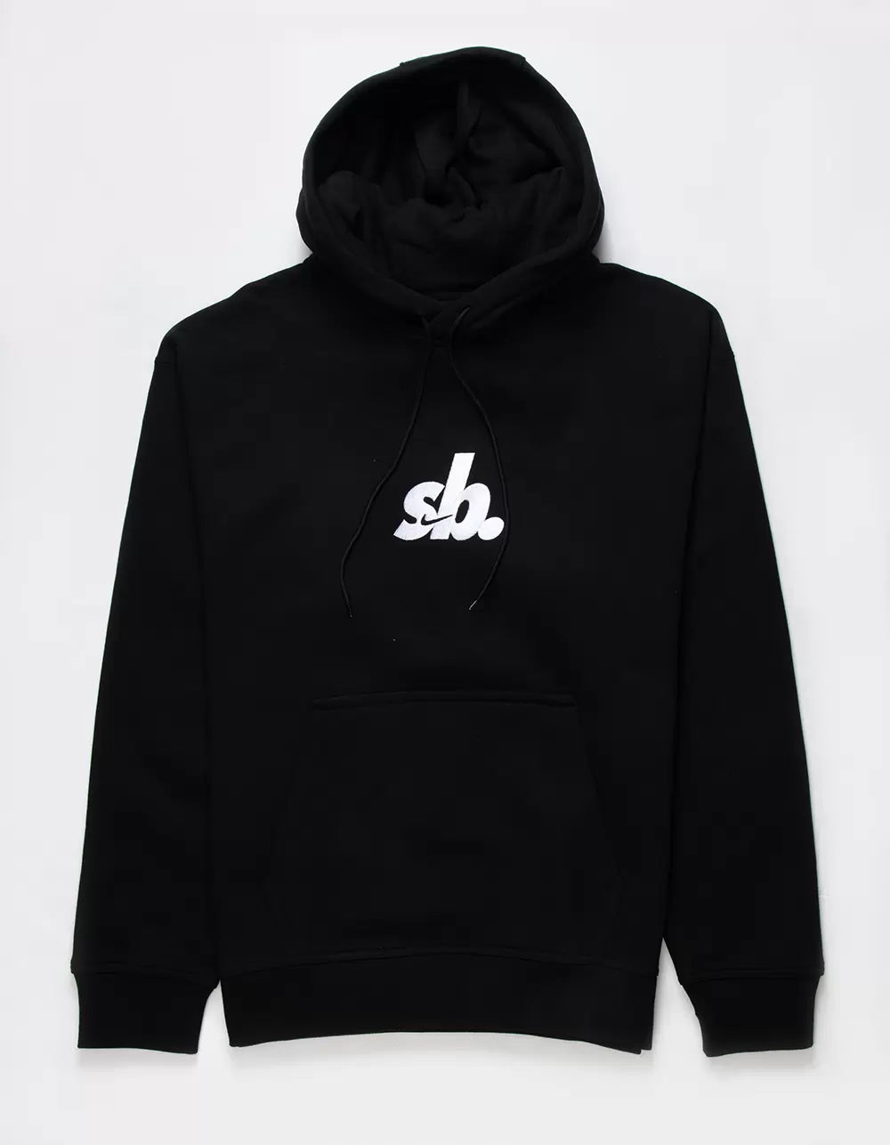 Nike SB Logo Hoodie for Men & Women - Black Pullover Sweatshirt with Classic SB Design | Perfect for Skateboarding, Streetwear & Casual Outfits