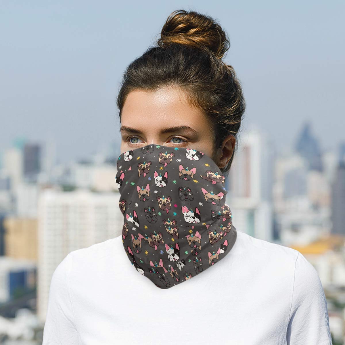 SUABO Face Scarf Neck Gaiter Headwrap - UV Protection & Breathable for Women & Men - Perfect for Running, Cycling, Hiking & Outdoor Activities