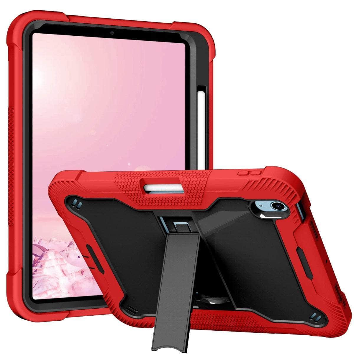 3 Layers Full Body Protective Case for iPad 10 (2022) - Shockproof, Scratch Resistant Cover with Screen Protector for Home, Office & Travel Use