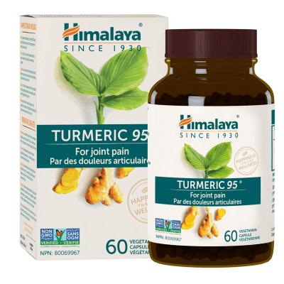 Himalaya Turmeric 95 Curcumin Supplement for Joint Pain Relief - 60 Vegan Capsules - Supports Mobility & Inflammation Reduction - Ideal for Arthritis & Active Lifestyles