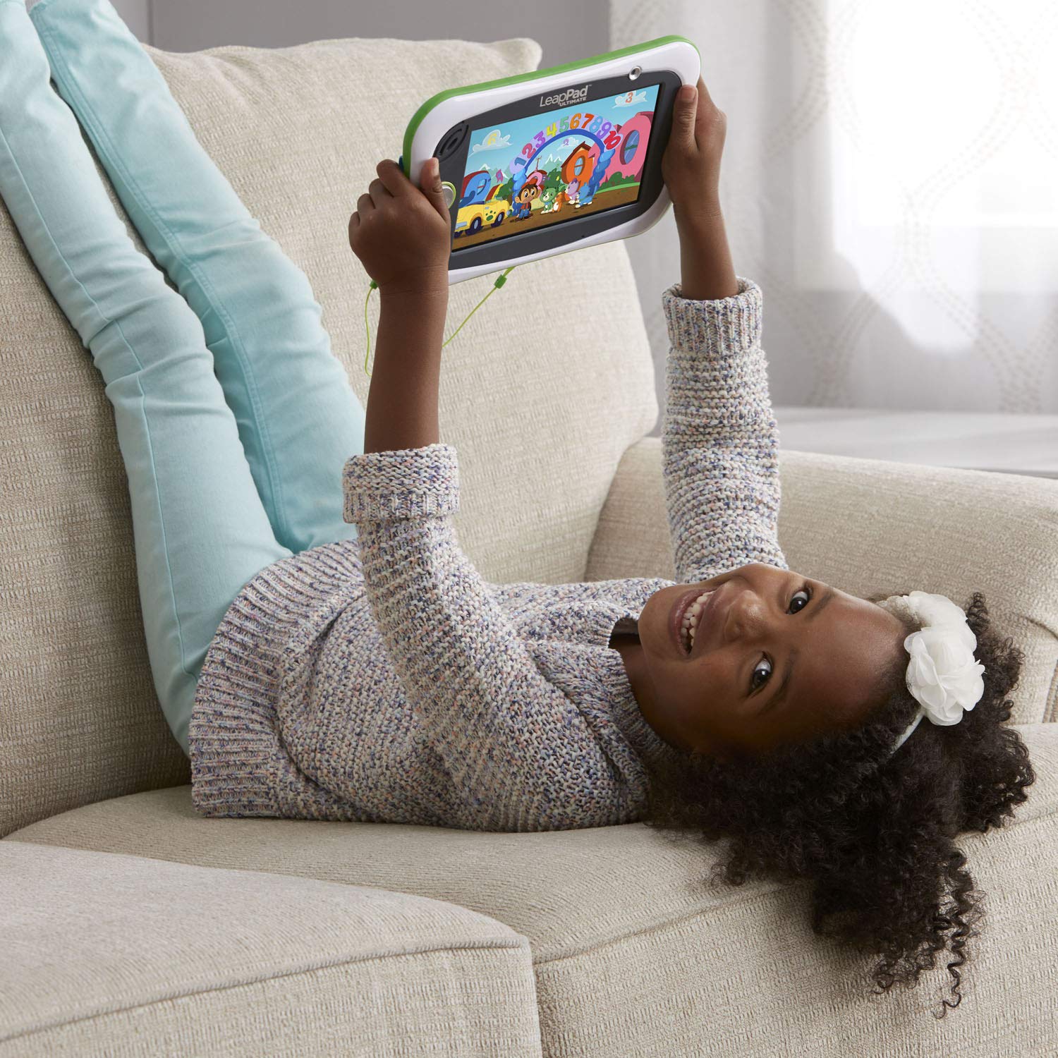 LeapFrog LeapPad Ultimate Kids Learning Tablet - Green | Educational Toy for Preschool & Kindergarten | STEM Learning, Reading & Math Games | Perfect for Home & Classroom Use